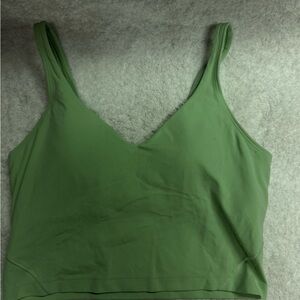 Align Tank Top light green